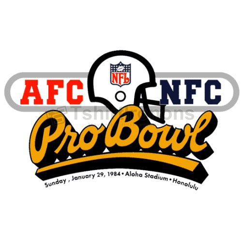 Pro Bowl T-shirts Iron On Transfers N716 - Click Image to Close